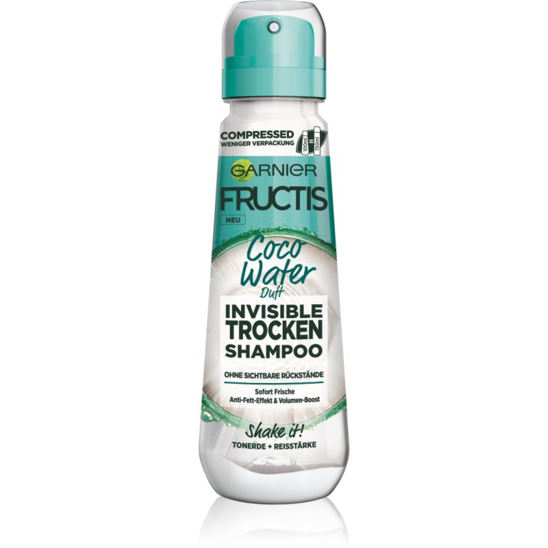 Garnier Fructis LÁTHATATLAN SZÁRAZSAMPON KÓKUSZVÍZ ILLATTAL 100 ml-Ár