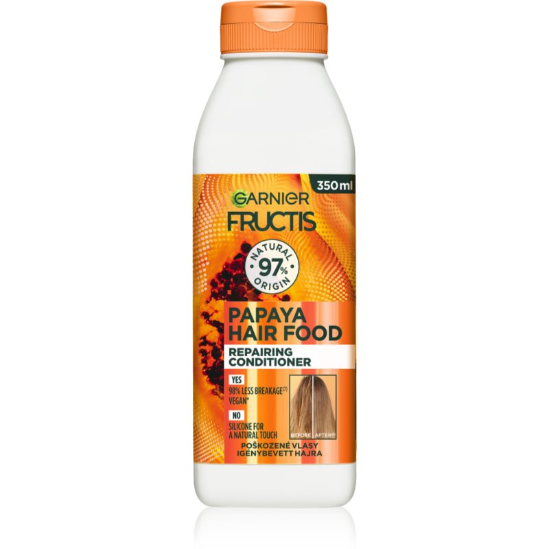 Garnier Fructis Papaya Hair Food regeneráló kondicionáló a károsult hajra 350 ml-Ár