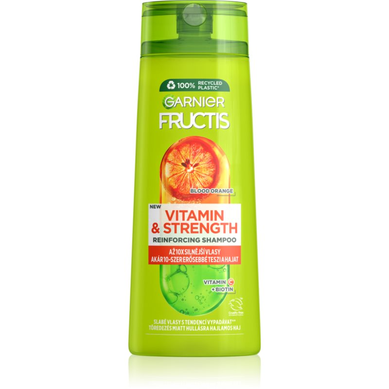 Garnier Fructis Vitamin & Strength hajerősítő sampon a sérült hajra 400 ml-Ár
