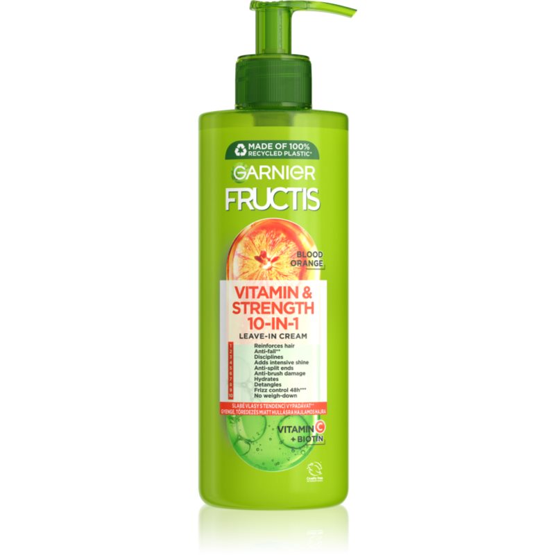 Garnier Fructis Vitamin & Strength leöblítést nem igénylő ápolás a haj megerősítésére 400 ml-Ár