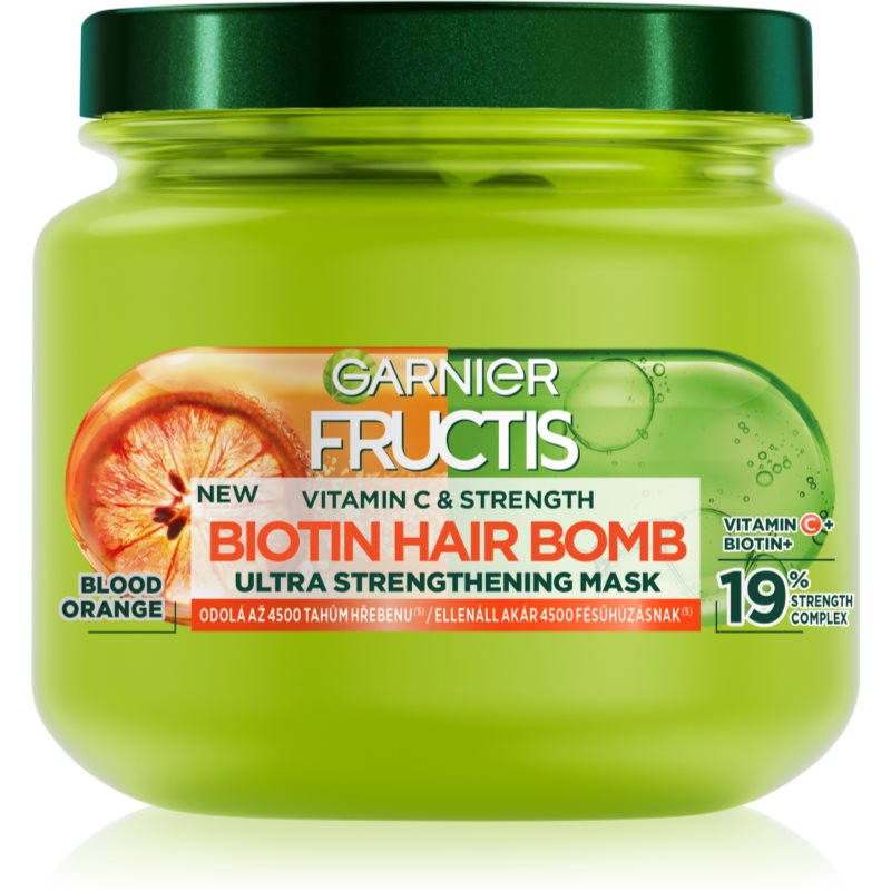 Garnier Fructis Vitamin & Strength mélyen tápláló hajmaszk 320 ml-Ár