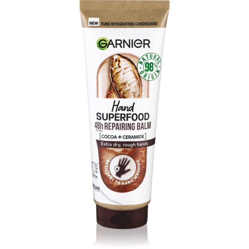 Garnier Hand Superfood regeneráló kézkrém kakaóval 75 ml-Ár