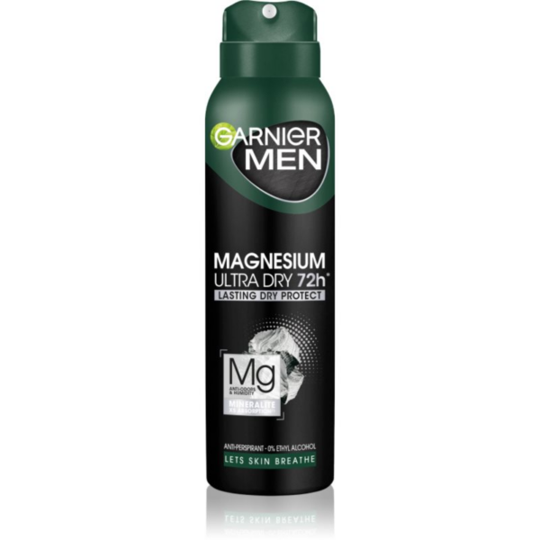 Garnier Men Mineral Magnesium Ultra Dry izzadásgátló uraknak 150 ml