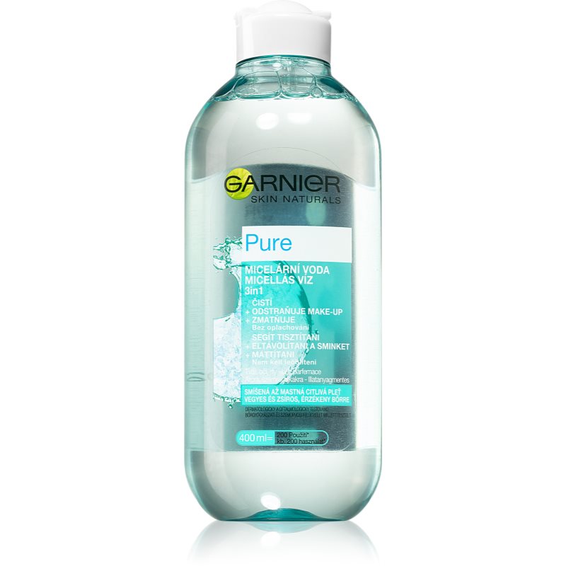 Garnier Pure 3 az 1-ben micellás víz vegyes és zsíros