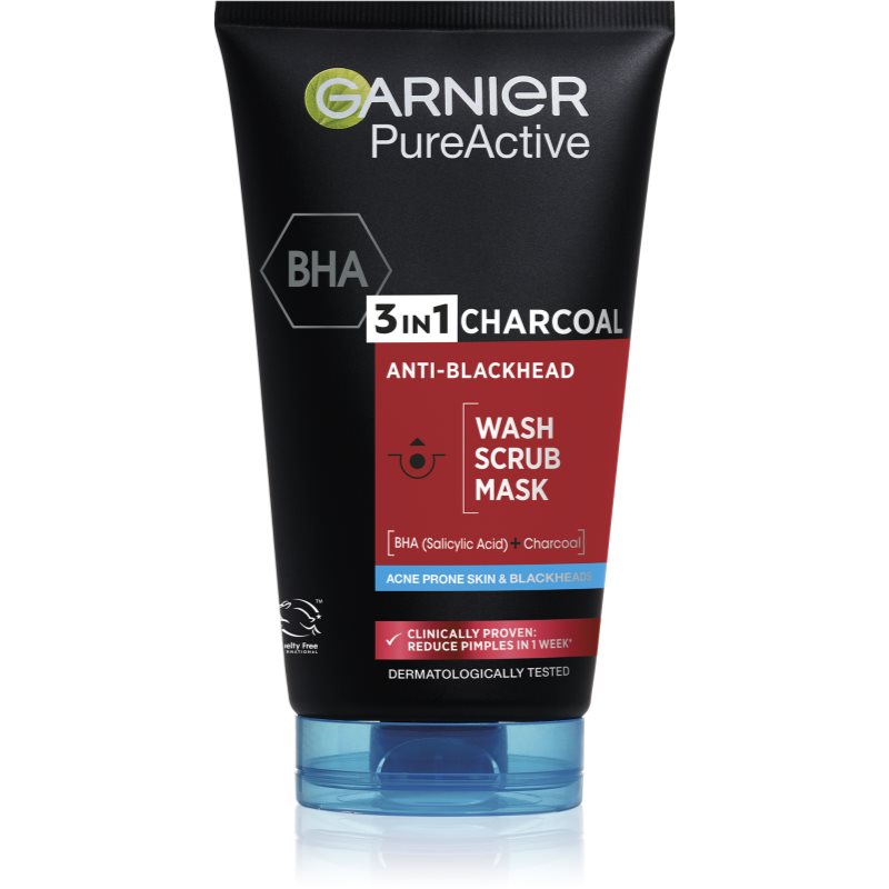 Garnier Pure Active 3 az 1-ben tisztító fekete maszk