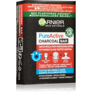Garnier Pure Active Charcoal tisztító szappan 100 g-Ár