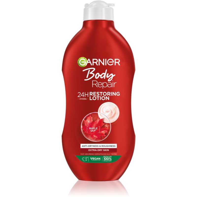 Garnier Repairing Care bőrregeneráló testápoló tej extra száraz bőrre 400 ml-Eredeti