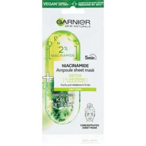Garnier Skin Naturals Ampoule Sheet Mask arcmaszk tisztító és frissítő hatással 15 g-Ár