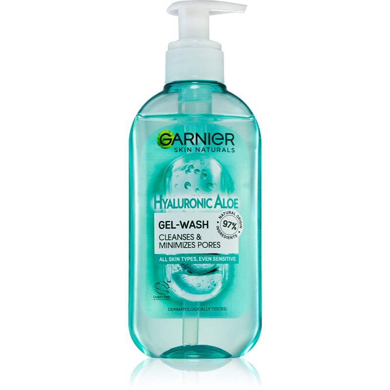 Garnier Skin Naturals Hyaluronic Aloe tisztító gél 200 ml-Eredeti