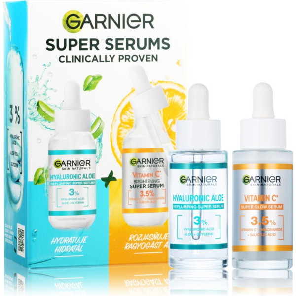 Garnier Skin Naturals bőr szérum ajándékszett-Ár