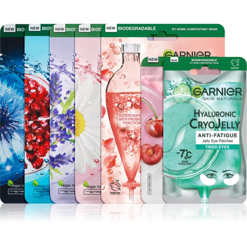 Garnier Skin Naturals fátyolmaszk szett-ár