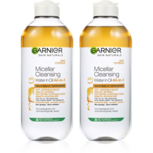 Garnier Skin Naturals kétfázisú micellás víz 3 az 1-ben 2 x 400ml-ár