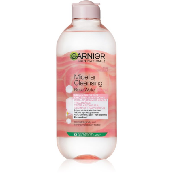 Garnier Skin Naturals micellás víz rózsavízzel 400 ml-Eredeti