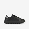 Geox Spherica Black Women's Leather Sneakers - Women