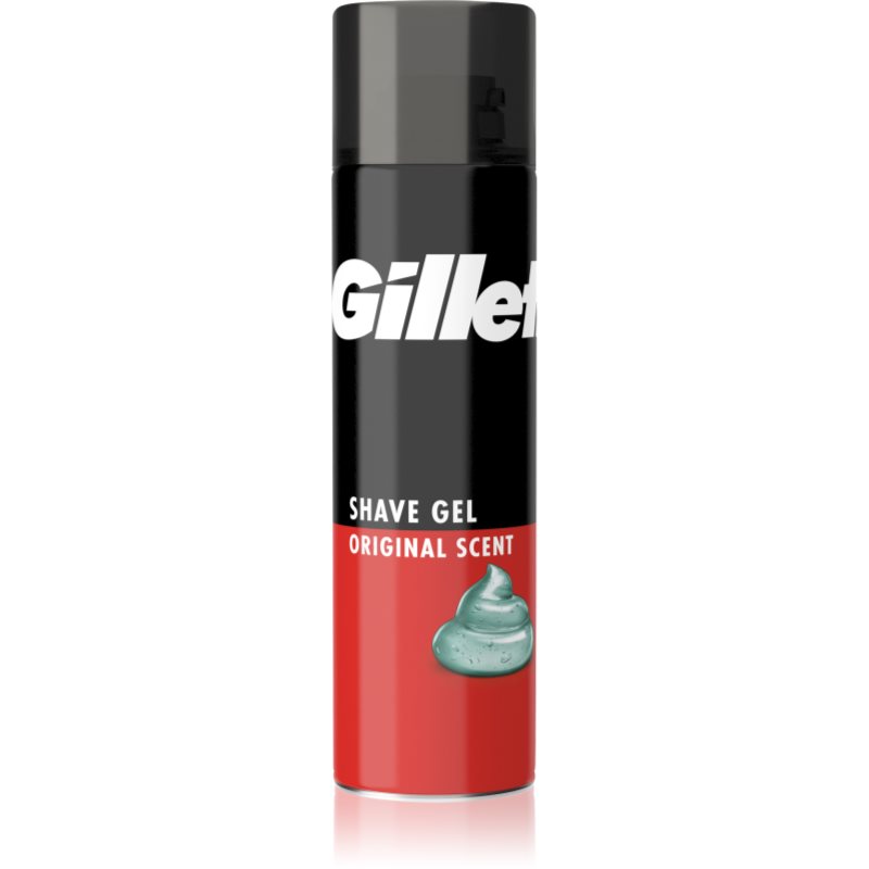 Gillette Classic Regular borotválkozási gél uraknak 200 ml-Eredeti