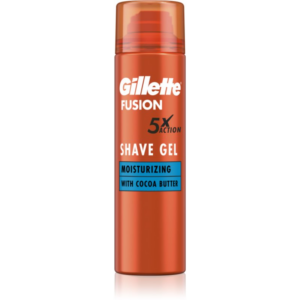 Gillette Fusion5 Cocoa Butter borotválkozási gél uraknak 200 ml-Eredeti