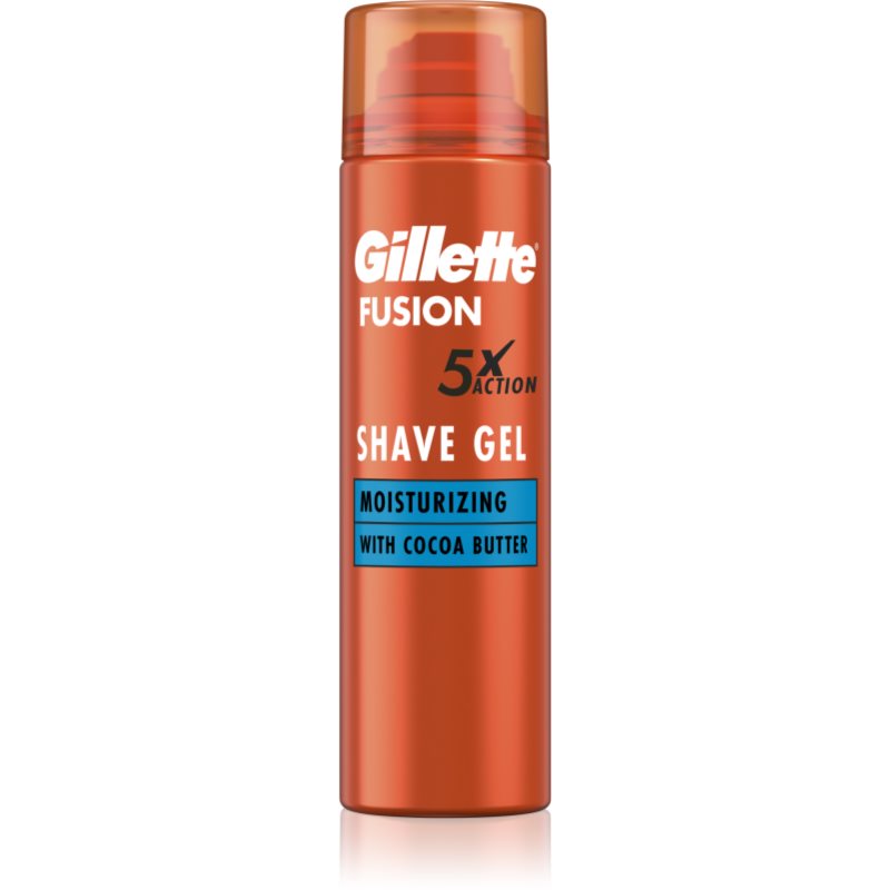 Gillette Fusion5 Cocoa Butter borotválkozási gél uraknak 200 ml-Eredeti
