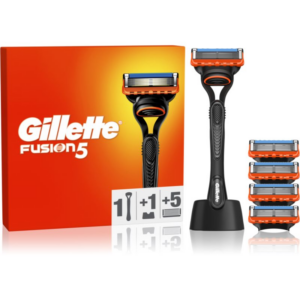 Gillette Fusion5 borotva állvánnyal + cserepenge 5 db-Ár