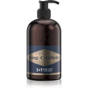 Gillette King C. Beard & Face Wash szakáll sampon 350 ml-Ár