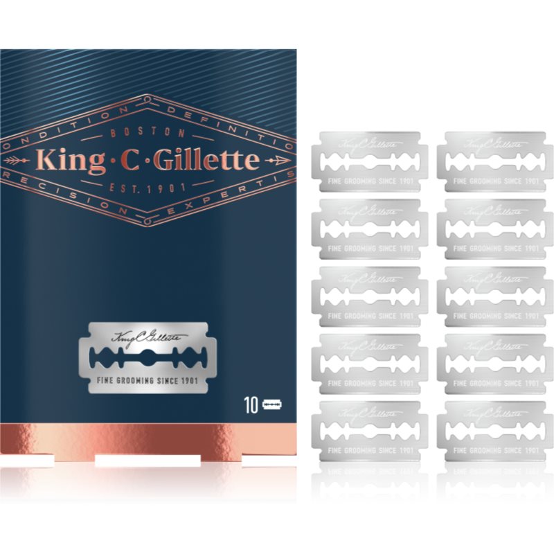 Gillette King C. Double Edge tartalék pengék 10 db-Ár