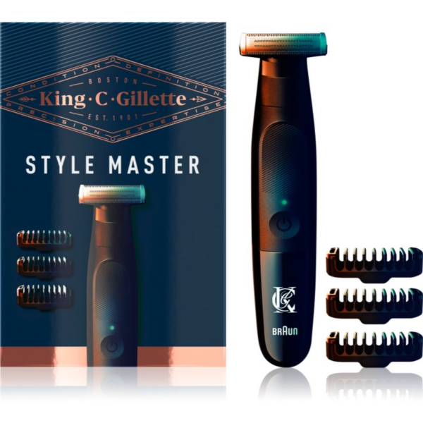 Gillette King C. Style Master szakállvágó cserélhető toldalékkal 1 db-Ár