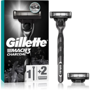 Gillette Mach3 Charcoal borotva + tartalék pengék 2 db-Ár