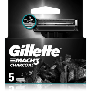 Gillette Mach3 Charcoal tartalék pengék 5 db-Ár