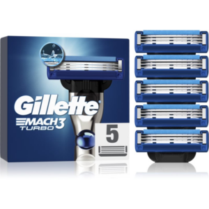 Gillette Mach3 Turbo tartalék kefék 5 db-Ár