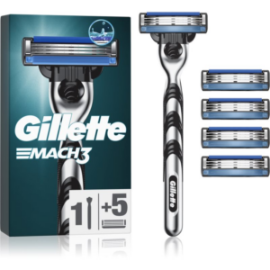 Gillette Mach3 borotva + tartalék pengék 5 db-Ár
