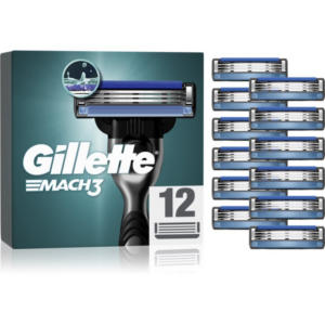 Gillette Mach3 tartalék pengék 12 db-Eredeti
