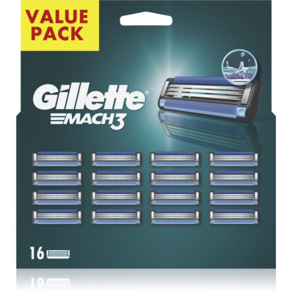 Gillette Mach3 tartalék pengék 16 db-Ár