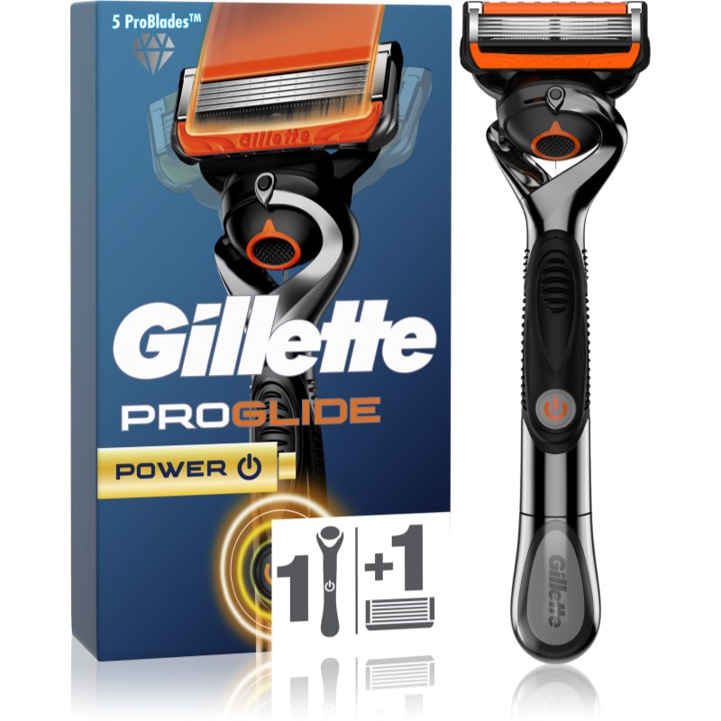 Gillette ProGlide Power elemes borotválkozó gép + tartalék fej 1 db-Eredeti
