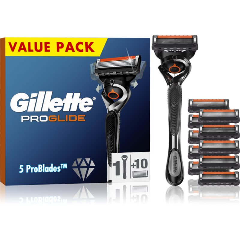 Gillette ProGlide borotva + tartalék pengék 10 db-Eredeti