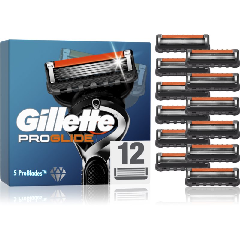 Gillette ProGlide tartalék pengék 12 db-Ár