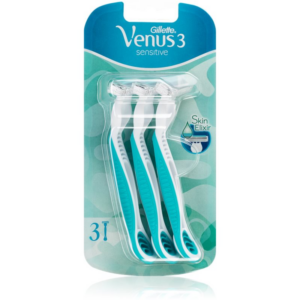 Gillette Venus 3 Sensitive eldobható borotvák 3 db-Eredeti
