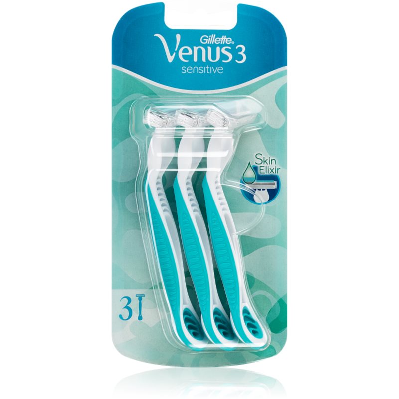 Gillette Venus 3 Sensitive eldobható borotvák 3 db-Eredeti