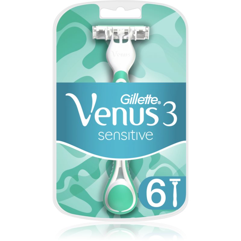 Gillette Venus 3 Sensitive eldobható borotvák 6 db-Eredeti