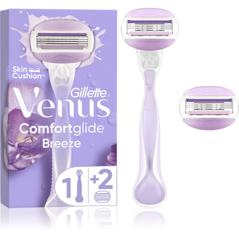 Gillette Venus ComfortGlide Breeze borotva + tartalék pengék 1 db-Eredeti