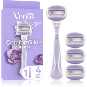 Gillette Venus ComfortGlide Breeze borotva + tartalék pengék 4 db-ár