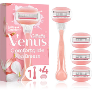 Gillette Venus ComfortGlide Spa Breeze Női borotva + cserepenge 4 db-Ár