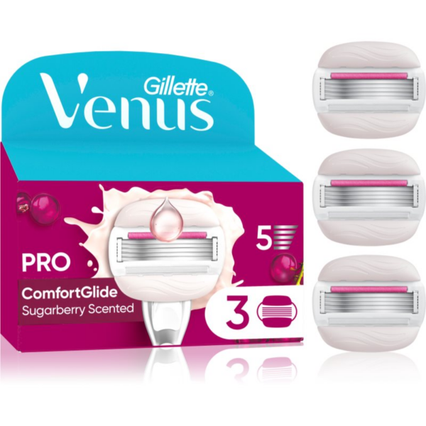 Gillette Venus Comfortglide Sugarberry Miami tartalék pengék 3 db
