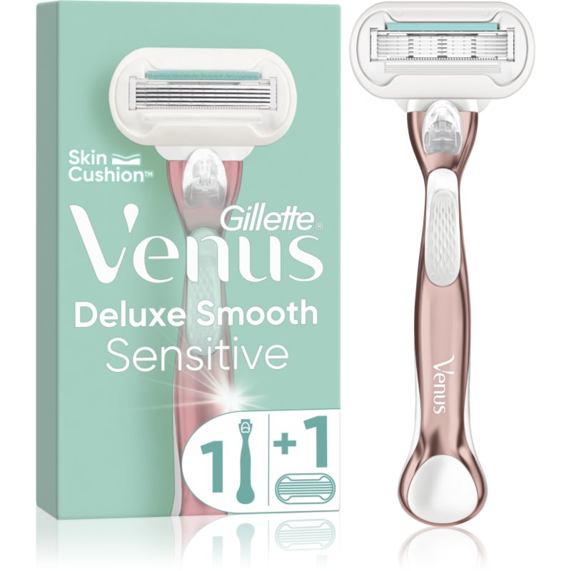 Gillette Venus Deluxe Smooth Sensitive Rosegold borotva + tartalék fej 1 db-Ár
