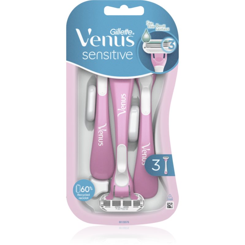 Gillette Venus Sensitive borotva 3 db-Eredeti