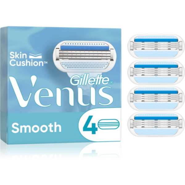 Gillette Venus Smooth tartalék kefék 4 db-Eredeti