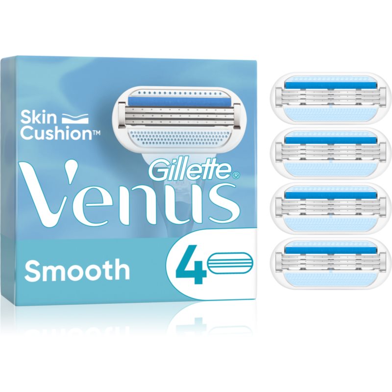 Gillette Venus Smooth tartalék kefék 4 db-Eredeti
