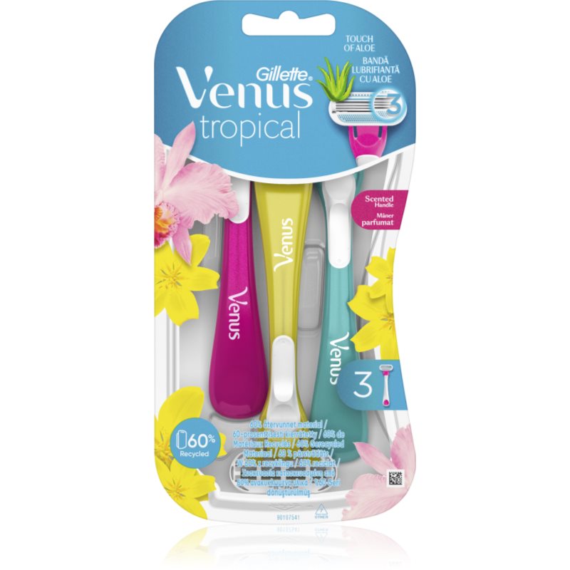 Gillette Venus Tropical eldobható borotva 3 db-Eredeti