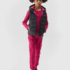 Girls' 4F Synthetic Down Down Vest - Black