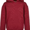 Girls' Organic Hoodie Burgundy