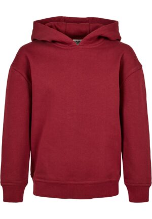 Girls' Organic Hoodie Burgundy
