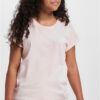 Girls' Organic Shoulder Extended T-Shirt - Pink